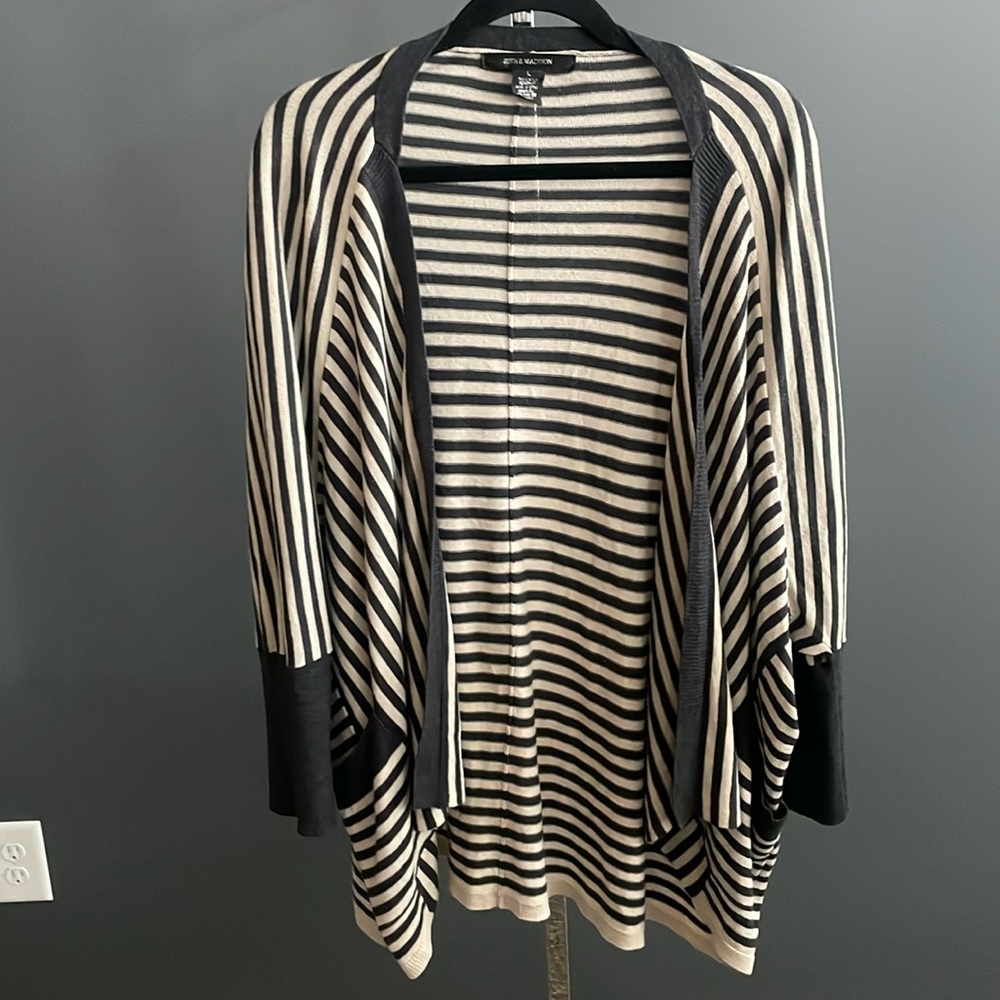 89th & Madison oversized open cardigan size L